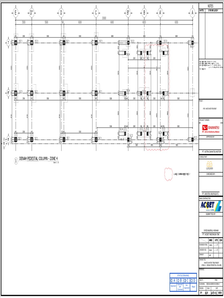 Update Pedestal & Angkur Zone 4 | PDF