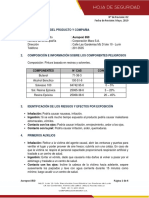 MSDS Auropoxi 850 (Resina)