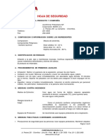 MSDS Aurothinner Poliuretano NF (Diluyente)