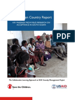 South Sudan Country Report 