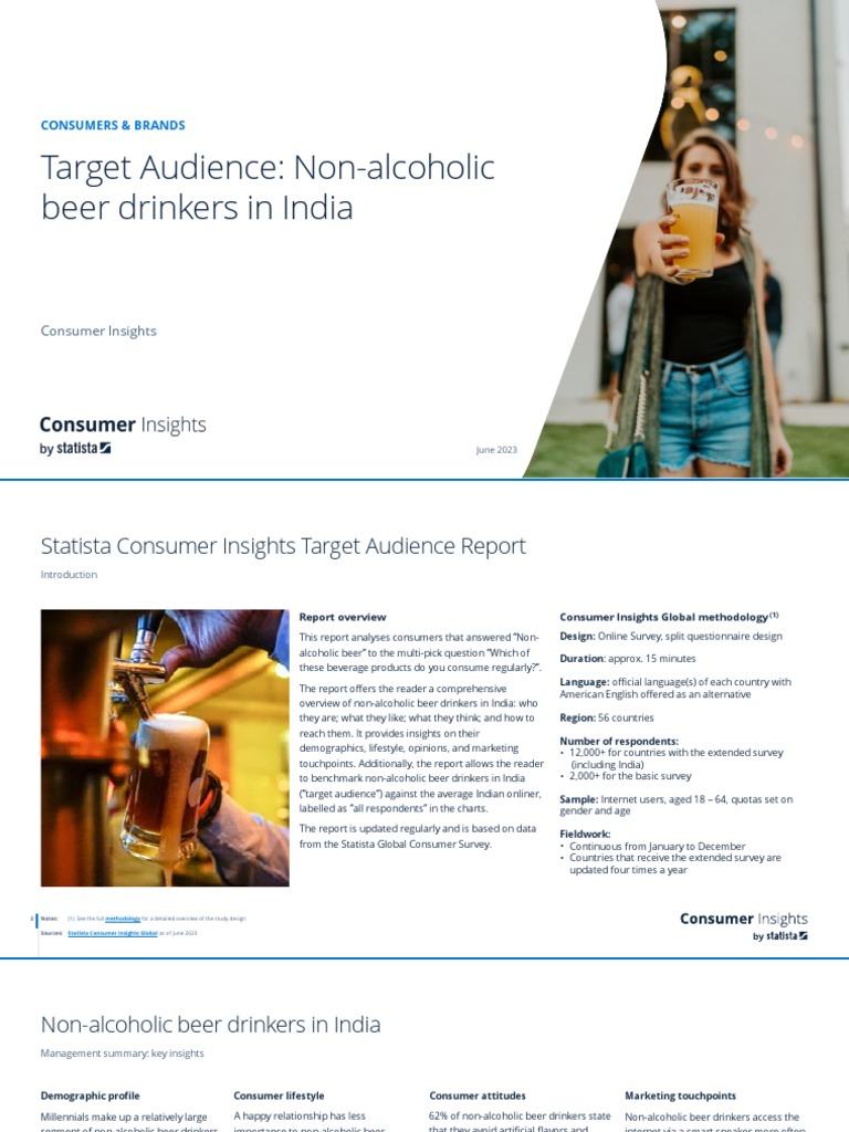 Study Id137172 Target Audience Non Alcoholic Beer Drinkers in India