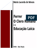 Ferrer, o clero e a educação laica - Maria Lacerda de Moura