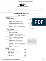 Nozzle Design Tool – Pressure Vessel Engineering