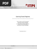 Download Opening Closed Regimes - What Was the Role of Social Media During the Arab Spring by Craig Thomler SN66443833 doc pdf