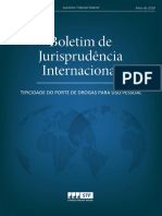 Boletim Juris Internacional Drogas Porte