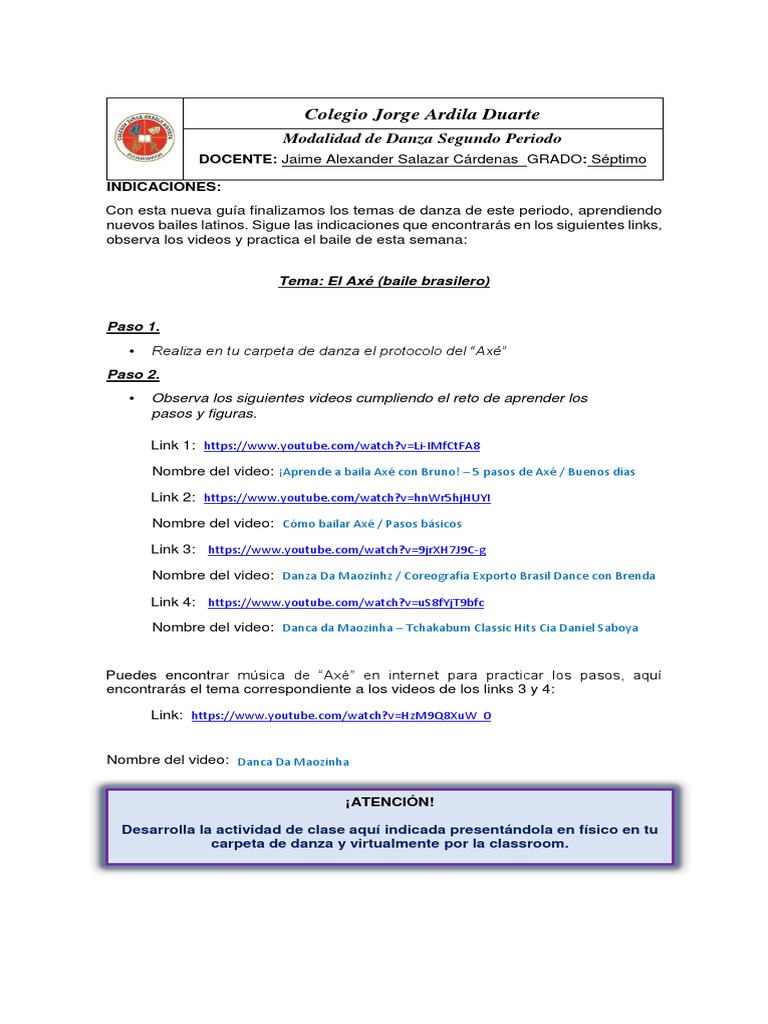 Guía N 7 Séptimo Grado Pdf