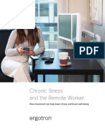 Chronic Stress Remote Worker - 2021