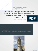 Fallas de Obras Por Mecánica de Suelos.