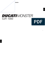 Manual de Uso y Mantenimiento Ducati Monster S2R 1000 2007 Español Espanol