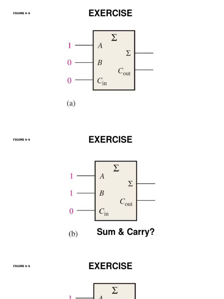 Class exercises adders pdf