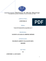 Carta de Gerencia Del Caso Práctico No. 4