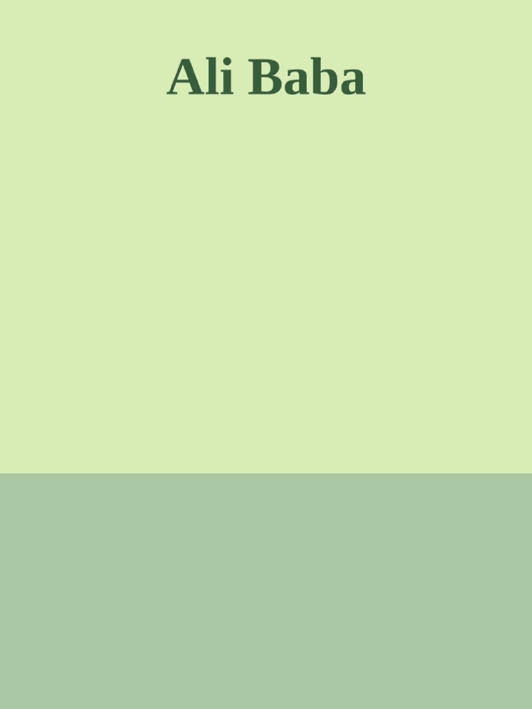 Ali Baba | PDF