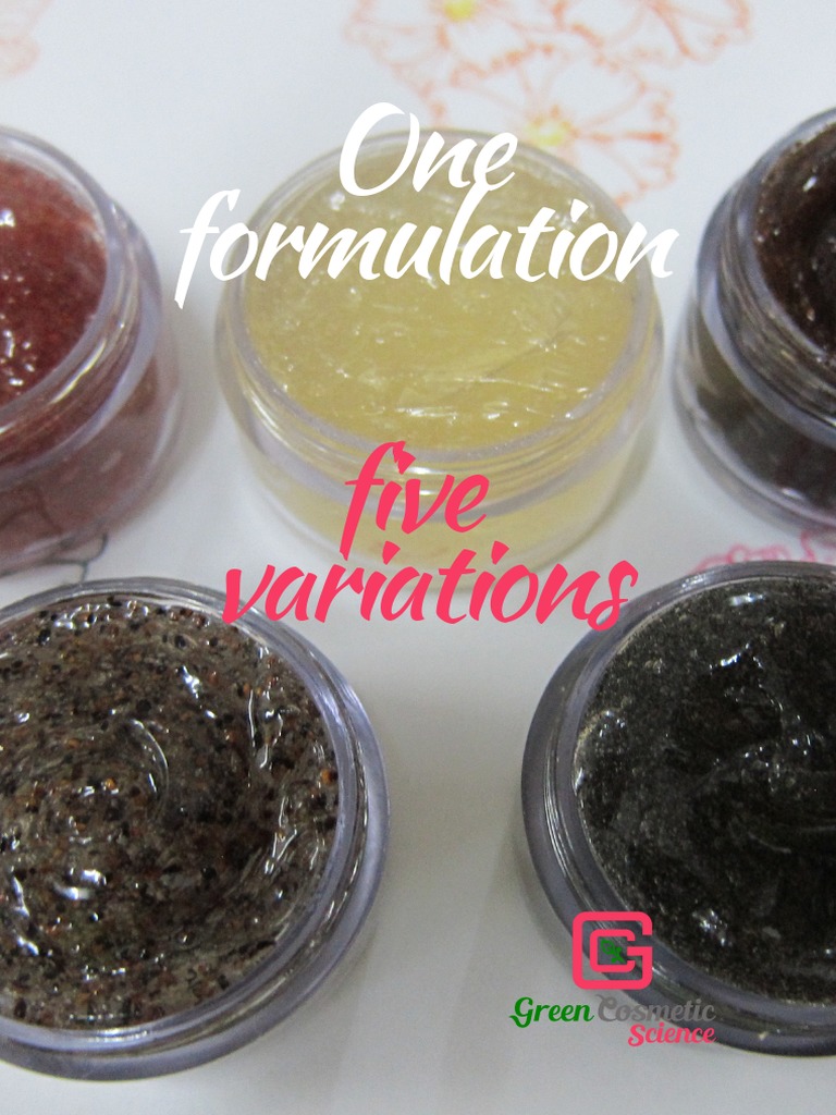 Oleogel Cleanser & Scrub Formulations | PDF | Self-Improvement | Wellness