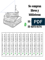 Flayer Compra de Libros