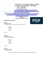 Chemistry The Molecular Nature of Matter 7th Edition Jespersen Test Bank Download