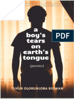 A Boy Tears On Earth Tongue