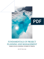 Fundamentals of Project Planning and Management