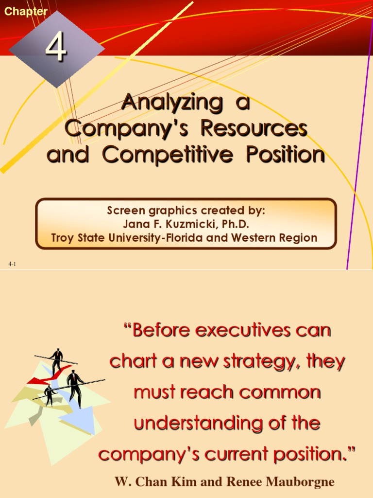 Company Resource and Strategy Analysis | PDF | Strategic Management ...