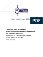 ACTIVIDAD IV Y V. Guia Diagnostico de Problemas de Aprendizaje