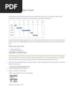 Create A Gantt Chart in Excel