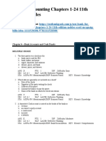 College Accounting Chapters 1-24 11th Edition Nobles Test Bank Download