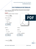 Clase 2 Resolución de Triángulos Rectángulos