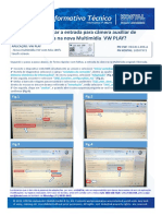 Info - VW - Câmera de Ré - Liberação VAS - Novo Multimidia VW PLAY - PDF Rev01