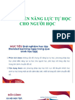 Module 1. Phát triển năng lực tự học cho người học