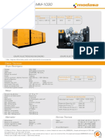 Ficha Tecnica MM 1030 I 1000 KW