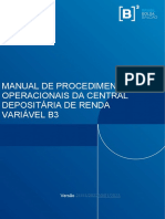 Manual de Procedimentos Da Central Depositaria de Renda Variavel B3 - 20230130 - Com Marcas