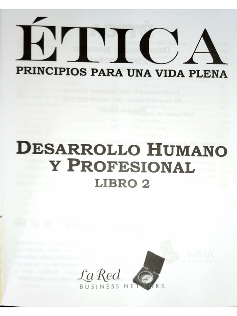 Ética Desarrollo Humano y Profesional Libro 2 | PDF