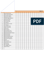 Format Daftar Nilai SMP Mutmaianah