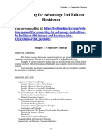 Competing For Advantage 2nd Edition Hoskisson Solutions Manual Download