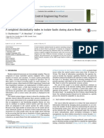 A Weighted Dissimilarity Index To Isolate Faults During Alarm Floods