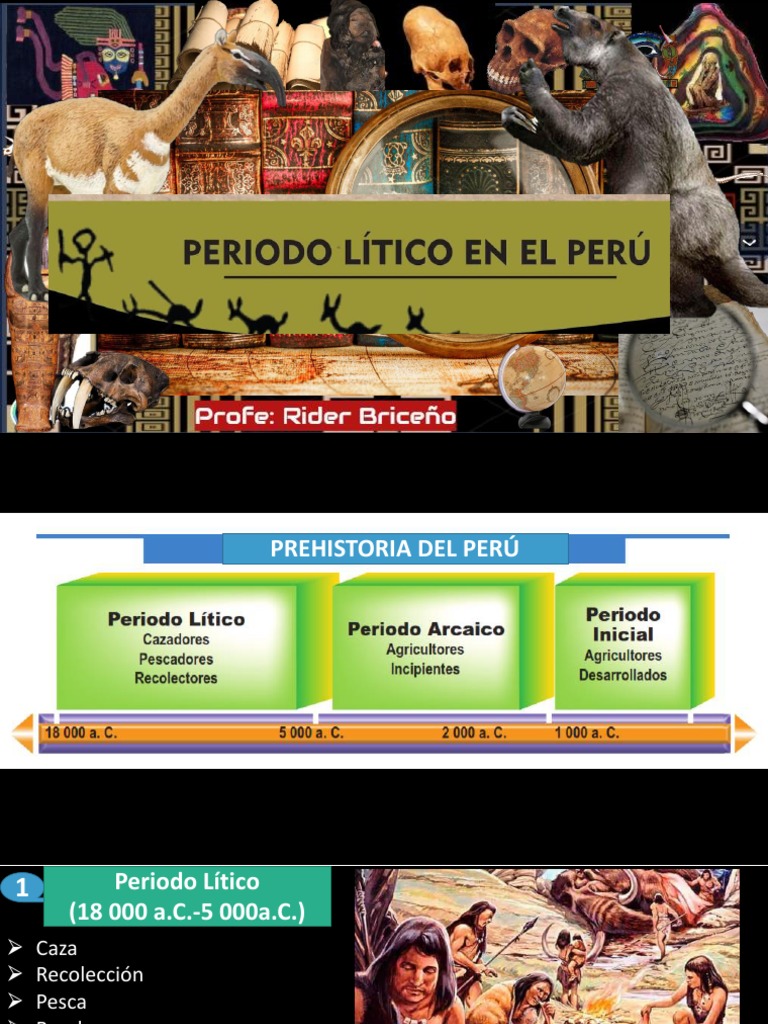Periodo Lítico | PDF | Ciencias sociales