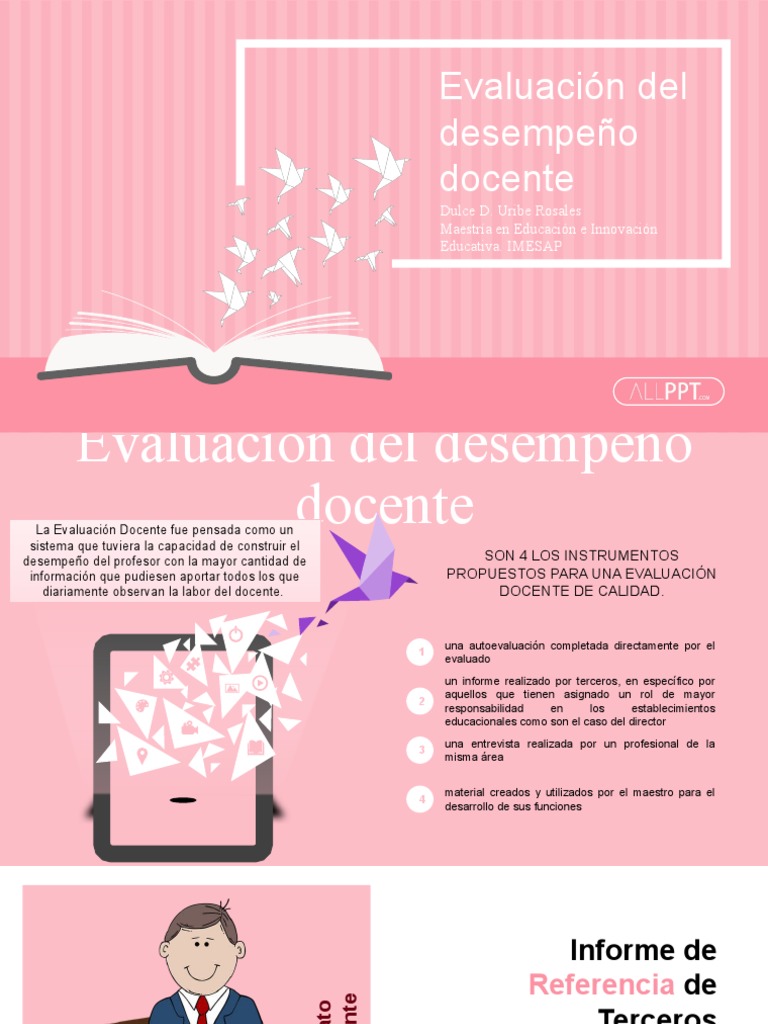 Evaluación del Desempeño Docente 2022 | PDF | Evaluación | Maestros