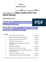 Concepts in Federal Taxation 2014 21st Edition Murphy Solutions Manual Download