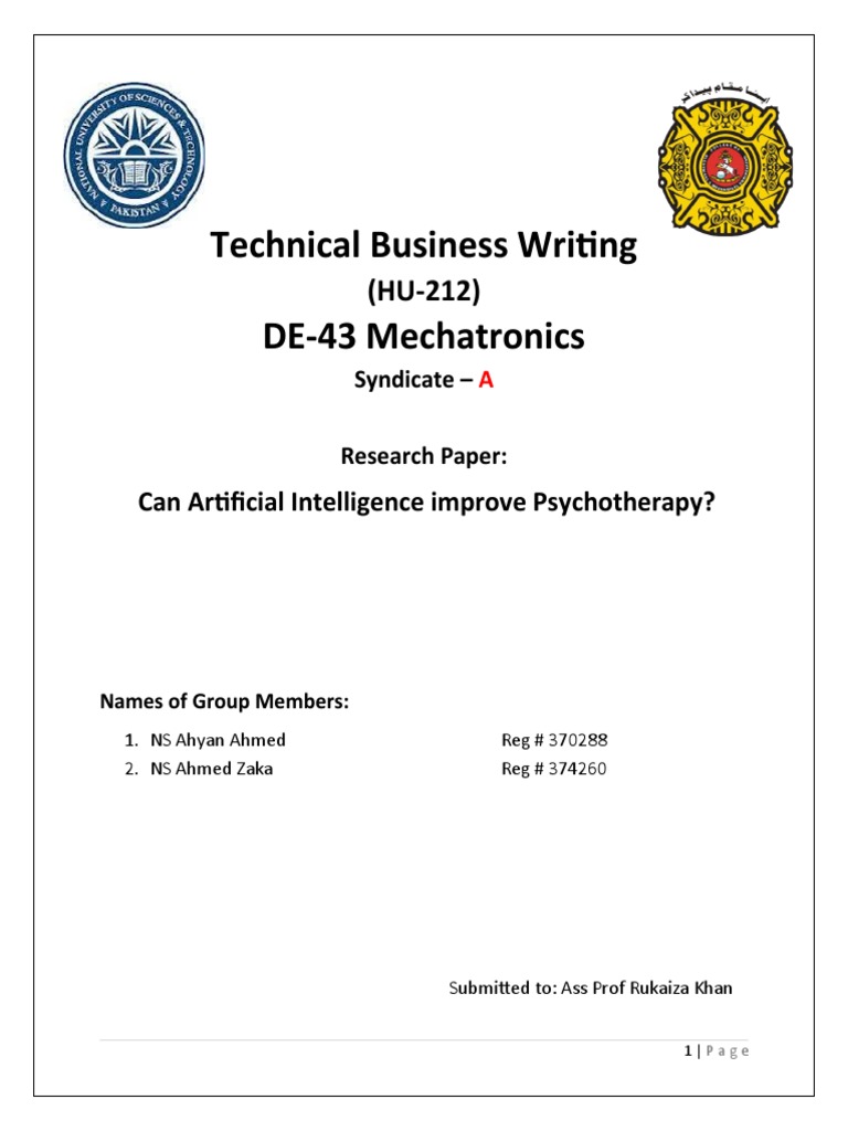 AI's Role in Enhancing Psychotherapy | PDF | Psychotherapy | Cognitive ...