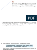 F1 MT C6 - Simultaneous Equations