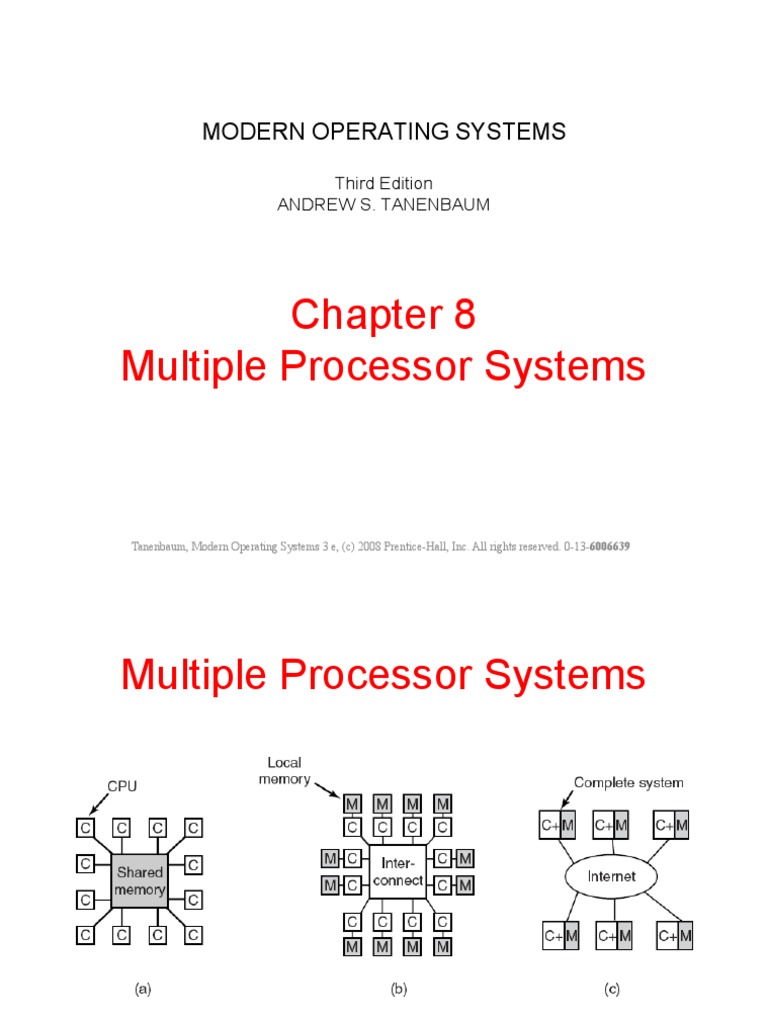 Chapter 8 | PDF | Operating System | Operating System Technology