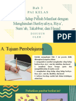 Bab 3 Menjalani Hidup Penuh Manfaat Dengan Menghindari Berfoyafoya, Riya', Sum'Ah, Takabbur, Dan Hasad