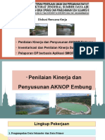 Diskusi Rencana Kerja Pekerjaan PK Sungai Dan AKNOP Embung