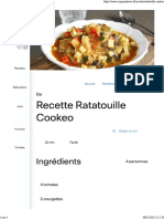 Ratatouille Cookeo