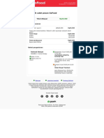 Makasih Udah Pesan Gofood: Total Dibayar