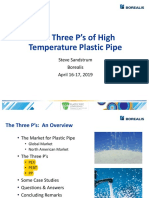 The Three P's of High Temperature Plastic Pipe