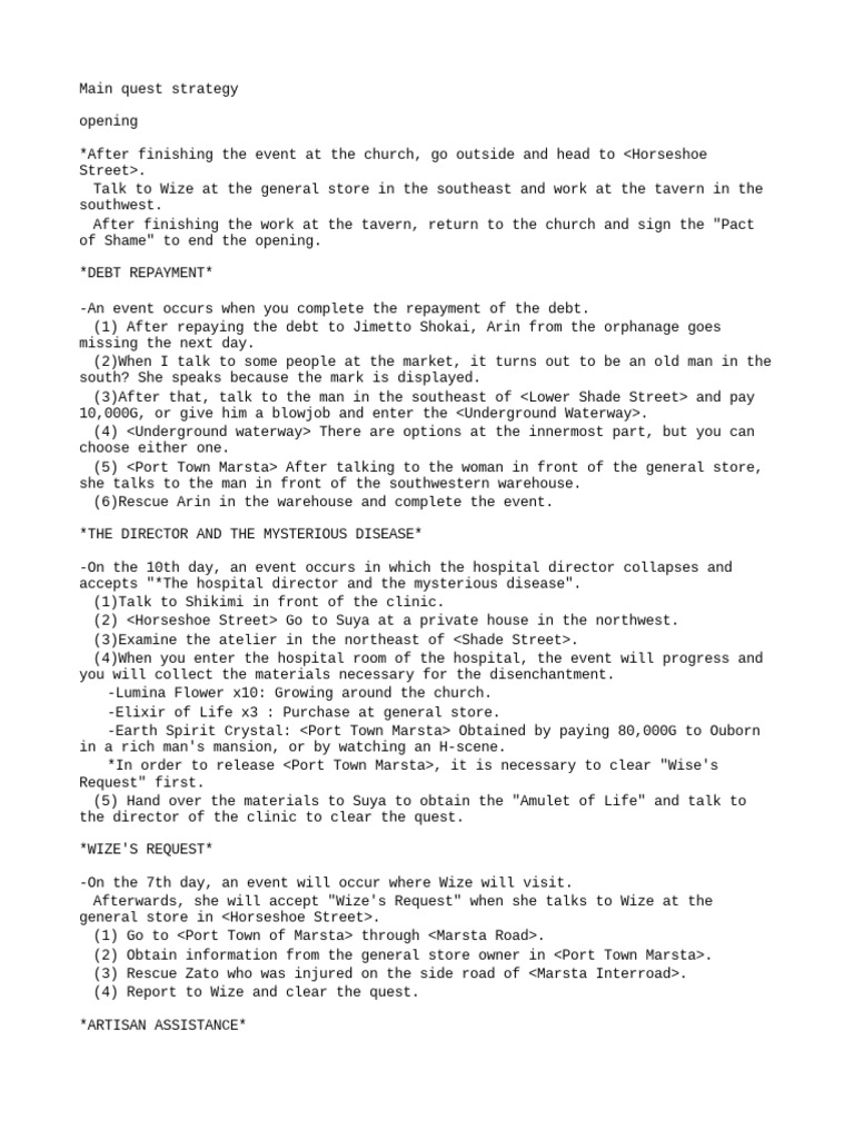 Walkthrough | PDF