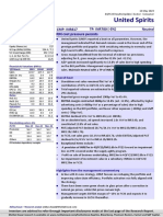United Spirits Report - Motilal