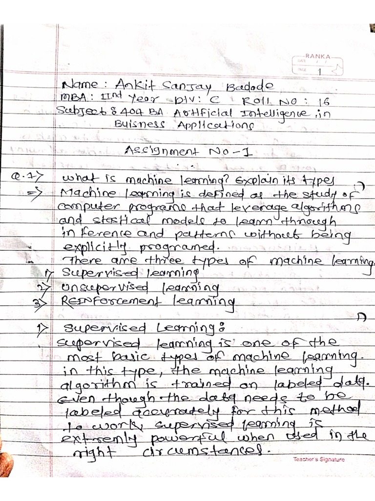 BA Assignment 1 | PDF