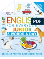 English for Everyone Junior 5 Words a Day Learn and Practise 1,000 English Words - English for Everyone - Junior - 5 Words a Day (Coll.) (Z-Library)