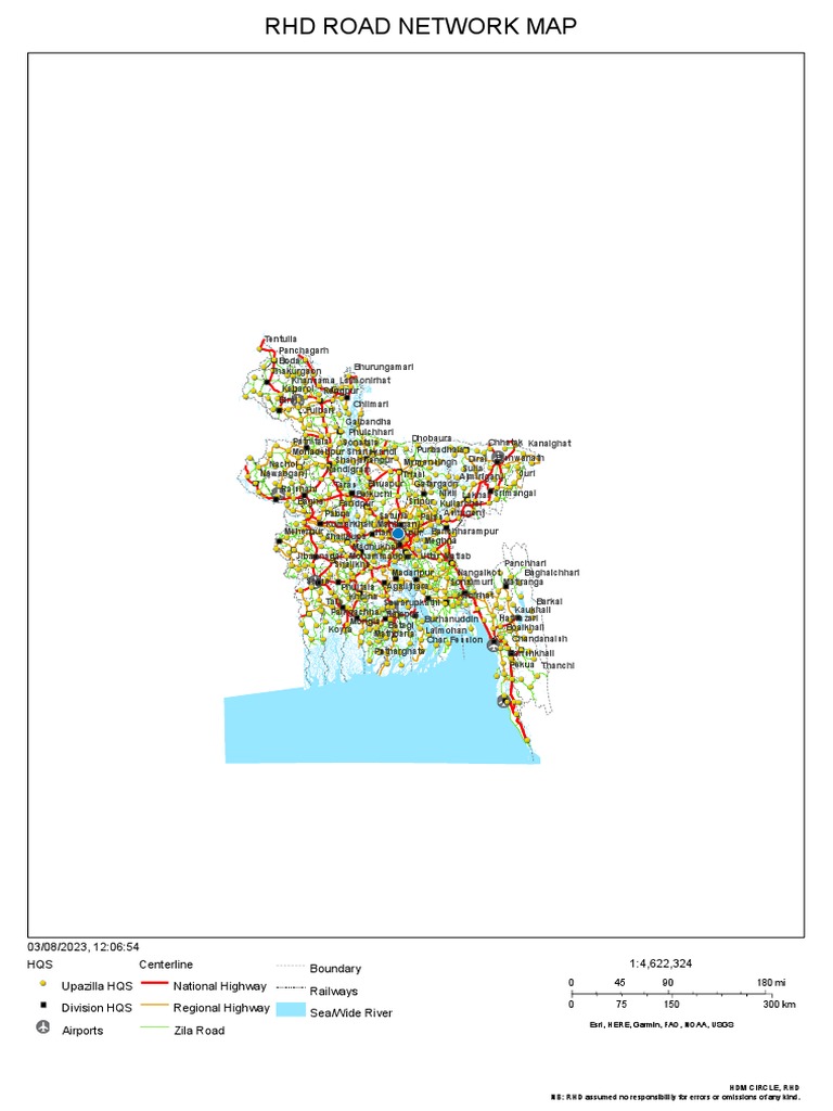 RHD Road Network | PDF